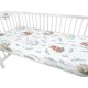 MimiNu - Cearceaf cu elastic pentru patut 120X60 cm Din bumbac certificat Oeko Tex Standard 100 Lulu Natural