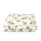 Qmini - Lenjerie junior cu 2 piese Din bumbac certificat Oeko Tex Standard 100 140 x 200 cm Dragons Beige