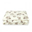 Qmini - Lenjerie junior cu 2 piese Din bumbac certificat Oeko Tex Standard 100 140 x 200 cm Dragons Beige