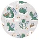 Qmini - Lenjerie junior cu 2 piese Din bumbac certificat Oeko Tex Standard 100 140 x 200 cm Dragons Gray