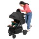 Lionelo - Carucior sport Natt De la nastere Cu accesorii si capotina XXL reglabila 0 - 22 kg Conform cu standardele europene de 