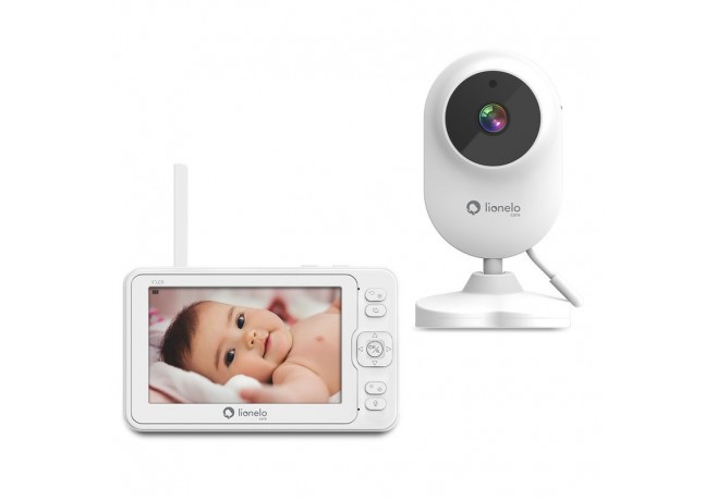 Lionelo - Video monitor Babyline 6.2 Conexiune Wi-Fi Pana la 8h de functionare Comunicare bidirectionala Senzor de temperatura A