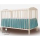 MimiNu - Volanas pentru saltea de patut 120x60 cm Din bumbac certificat Oeko Tex Standard 100 Colectia Royal Nepal Green