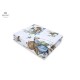 Miminu - Cearceaf cu elastic Din bumbac certificat Oeko Tex Standard 100 Pentru pat 160x80 cm Design Let\'s Go Blue