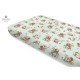 Miminu - Cearceaf cu elastic Din bumbac certificat Oeko Tex Standard 100 Pentru pat 160x80 cm Design Let\'s Go Natural