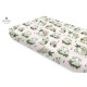 Miminu - Cearceaf cu elastic Din bumbac certificat Oeko Tex Standard 100 Pentru pat 160x80 cm Design Baby Animals