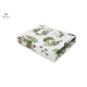 Miminu - Cearceaf cu elastic Din bumbac certificat Oeko Tex Standard 100 Pentru pat 160x80 cm Design Detective Natural