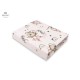Miminu - Cearceaf cu elastic Din bumbac certificat Oeko Tex Standard 100 Pentru pat 160x80 cm Design Little Ballerina Pink