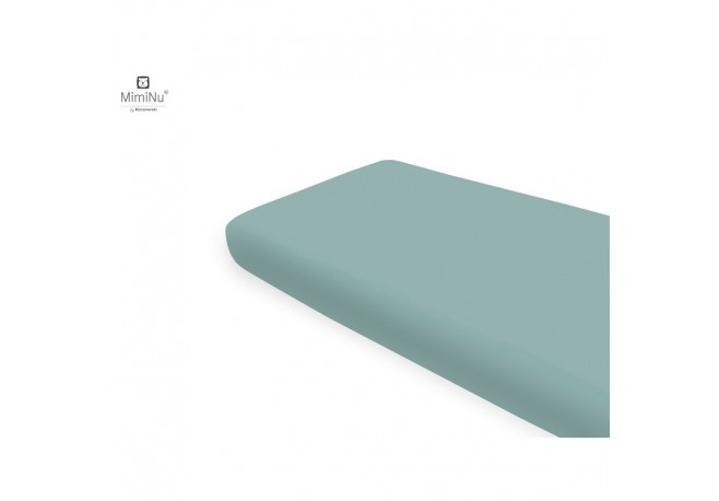 Miminu - Cearceaf cu elastic Din bumbac certificat Oeko Tex Standard 100 Pentru pat 160x80 cm Colectia Royal Nepal Green