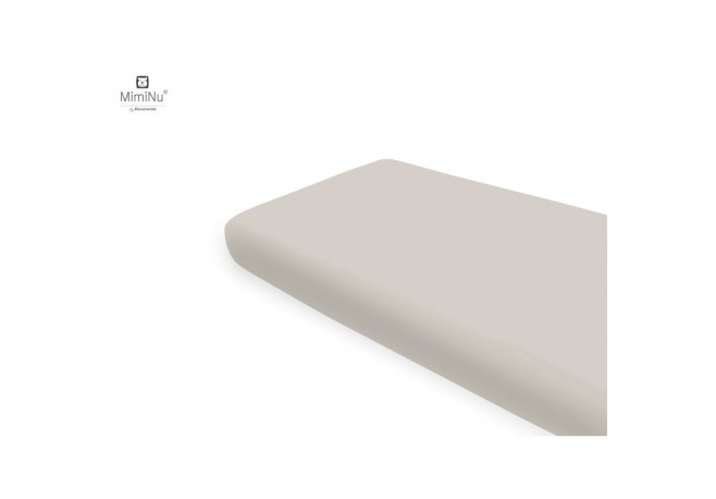 Miminu - Cearceaf cu elastic Din bumbac certificat Oeko Tex Standard 100 Pentru pat 160x80 cm Colectia Royal Beige