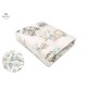 Miminu - Cearceaf cu elastic Din bumbac certificat Oeko Tex Standard 100 Pentru pat 160x80 cm Design Zoo On Bikes Nugat