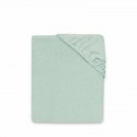 MimiNu - Cearceaf cu elastic Pentru pat 160x80 cm Din terry Material certificat Oeko Tex Standard 100 Cold Mint