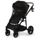 Lionelo - Carucior 3 in 1 Mari Tour Transformabil Cu landou cu salteluta moale Reversibil Maner ajustabil Plasa de tantari Husa 