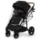 Lionelo - Carucior 3 in 1 Mari Tour Transformabil Cu landou cu salteluta moale Reversibil Maner ajustabil Plasa de tantari Husa 