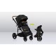 Lionelo - Carucior 3 in 1 Mari Tour Transformabil Cu landou cu salteluta moale Reversibil Maner ajustabil Plasa de tantari Husa 