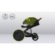 Lionelo - Carucior 3 in 1 Mari Tour Transformabil Cu landou cu salteluta moale Reversibil Maner ajustabil Plasa de tantari Husa 