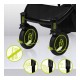 Lionelo - Carucior 3 in 1 Mari Tour Transformabil Cu landou cu salteluta moale Reversibil Maner ajustabil Plasa de tantari Husa 
