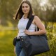 Petite&Mars - Geanta pentru mamici Cu 6 buzunare inclusiv termo si impermeabil Cu saltea de infasat inclusa 53 x 36 x 19 cm Zoe 