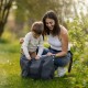 Petite&Mars - Geanta pentru mamici Cu 6 buzunare inclusiv termo si impermeabil Cu saltea de infasat inclusa 53 x 36 x 19 cm Zoe 