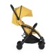 Petite&Mars - Carucior sport Up Ultracompact si usor 6 luni+ 5.8 kg Bara detasabila Sustine pana la 22 kg Galben