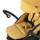 Petite&Mars - Carucior sport Up Ultracompact si usor 6 luni+ 5.8 kg Bara detasabila Sustine pana la 22 kg Galben