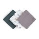 Petite&Mars - Set 3 scutece din muselina de bambus Moussy Grey Planes Hipoalergenice 68 x 68 cm Certificate Oeko Tex Standard 10