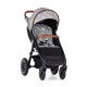Petite&Mars - Husa pentru carucior din spuma cu memorie elastica Editie limitata Cu dinozauri Utilizare fata-verso 86 x 42 x 1 c