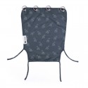 Petite&Mars - Parasolar textil pentru soare si vant Universal Protectie UV SPF40+ Potrivit pentru carucioare si scaune auto Gri