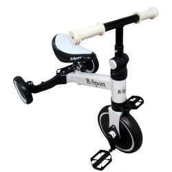 Bicicleta multifunctionala 4 in 1 cu pedale detasabile P8 R-Sport - Alb - Resigilat