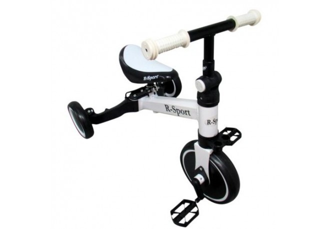 Bicicleta multifunctionala 4 in 1 cu pedale detasabile P8 R-Sport - Alb - Resigilat