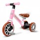 Bicicleta de echilibru 3 in 1 cu pedale pentru copii Ecotoys LC-V1322 - Roz - Resigilat