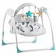 Leagan electric cu muzica Ricokids 7326 - Turcoaz - Resigilat (ambalaj deteriorat)