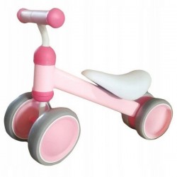 Bicicleta fara pedale Ecotoys JM-118 - Roz - Resigilat