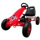 Kart cu pedale Gokart 3-7 ani roti gonflabile G4 R-Sport - Rosu