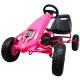 Kart cu pedale Gokart 3-7 ani roti gonflabile G4 R-Sport - Roz