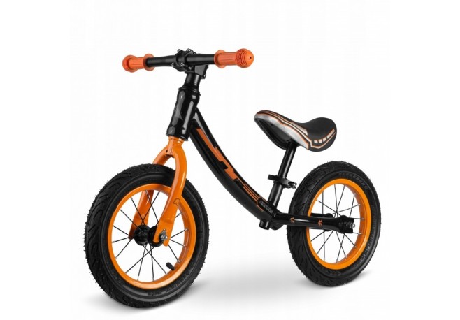 Bicicleta fara pedale Ricokids 760101 - Negru - Portocaliu