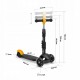 Trotineta 3 in 1 cu roti cu LED Ricokids Cubi 765500 - Negru - Portocaliu