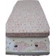 Cearceaf Imprimat cu Elastic Roz 140X70
