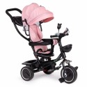 Tricicleta Cu Sezut Rotativ Ecotoys JM-066-9 - Roz