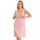 Camasa de alaptat Din bumbac Cu fermoar pe mijloc Fara maneci Masura S/M Sofia Dusty Pink