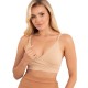 Sutien pentru alaptat Valentina Din 92% poliamida si 8% elastan Masura L/XL Beige