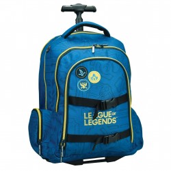 Troller scoala / calatorie League of Legends albastru