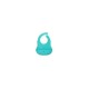 Set 2 bavete portabile cu buzunar Poket Cu lingurita inclusa Fara BPA Bbluv Aqua/Grey