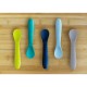 Set 5 lingurite Spoon Silicon Textura moale Anti-bacteriene si non-alergice Fara BPA Bbluv Blue