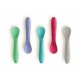 Set 5 lingurite Spoon Silicon Textura moale Anti-bacteriene si non-alergice Fara BPA Bbluv Pink