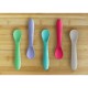 Set 5 lingurite Spoon Silicon Textura moale Anti-bacteriene si non-alergice Fara BPA Bbluv Pink