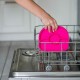 Set de masa Yumi Farfurie compartimentata si lingurita Cu 4 compartimente Fara BPA Bbluv Pink