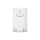 Termometru/Higrometru digital 2 in 1 Igro Cu ceas si alarma Ecran LCD Pe baza de baterii AAA Bbluv White