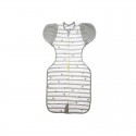Sistem de infasare 3 in 1 Sleep Confortabil si sigur Cu 3 pozitii ale bratelor Small Pentru 3 - 6 Kg Bbluv Grey