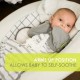Sistem de infasare 3 in 1 Sleep Confortabil si sigur Cu 3 pozitii ale bratelor Small Pentru 3 - 6 Kg Bbluv Grey